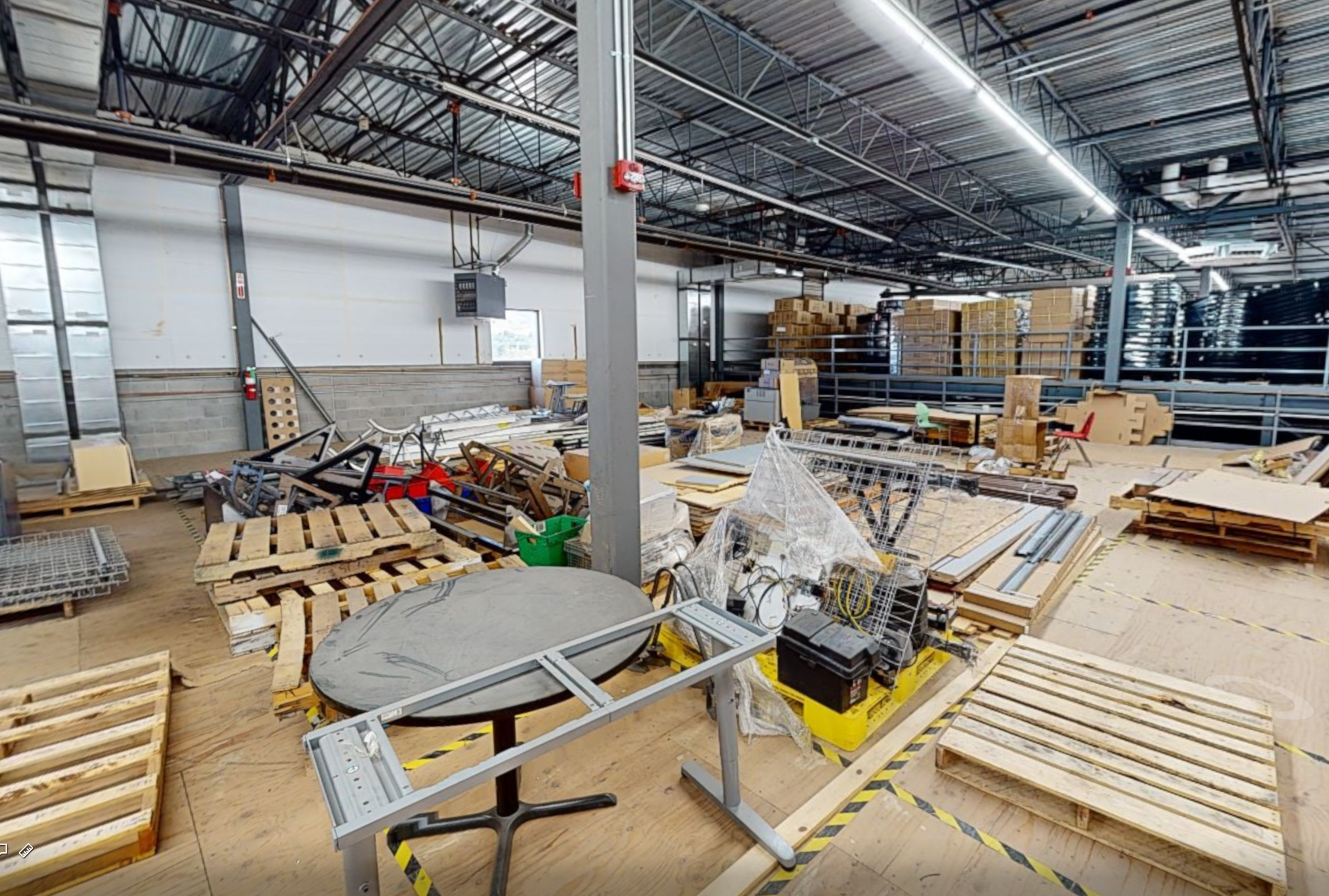 Commercial office tenant improvement 3D scan